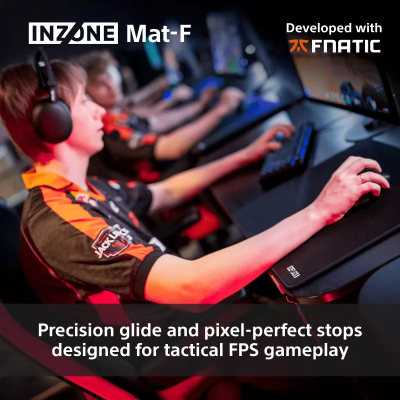 Sony NZONE Mat-F Gaming mouse pad Black