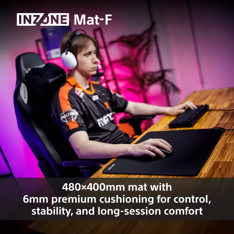 Sony NZONE Mat-F Gaming mouse pad Black
