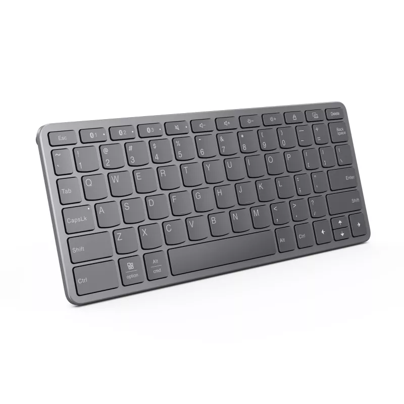 Lenovo ZG38C05820 keyboard Universal USB + Bluetooth QWERTY US English Grey