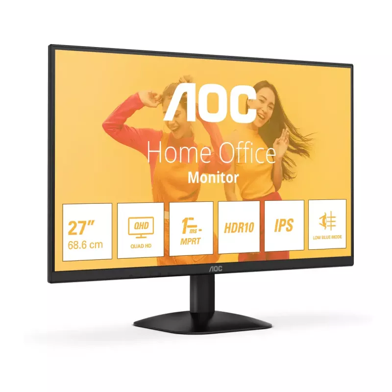 AOC B3 Q27B35E computer monitor 68.6 cm (27 inch) 2560 x 1440 pixels Quad HD LED Black