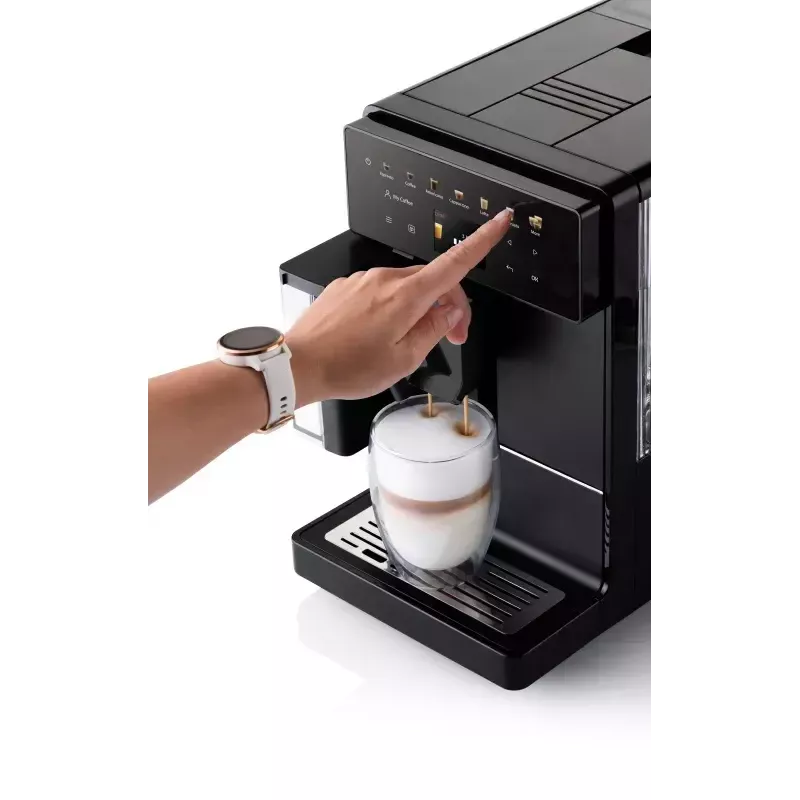 Coffee machine ETA Acorto ETA918090000 1.4L, 1400W, 19 bar, milk frother, black