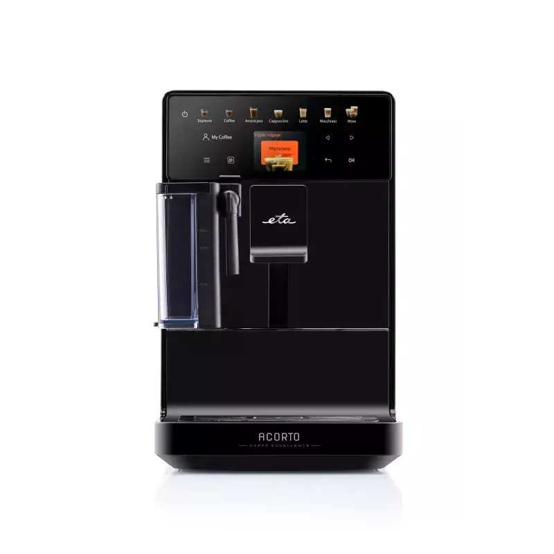 Coffee machine ETA Acorto ETA918090000 1.4L, 1400W, 19 bar, milk frother, black