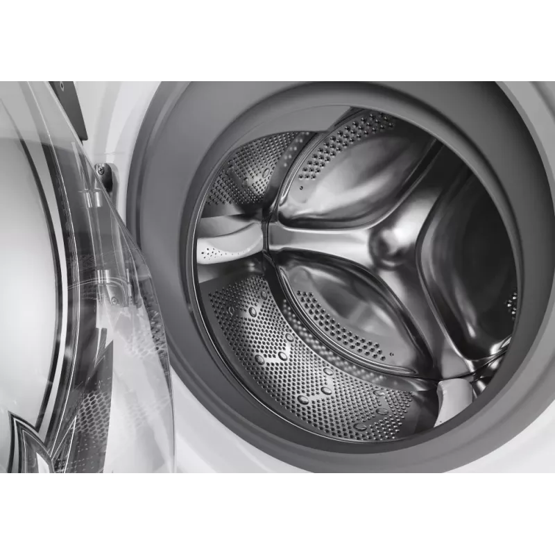 Washer dryer Candy RapidÓ PRO RPW4966BWMBC/1-S — freestanding front-load, 6 kg wash/dry, 1400 RPM, white