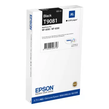 Ink cartridge Epson C13T90814N Black, original high (XL) yield