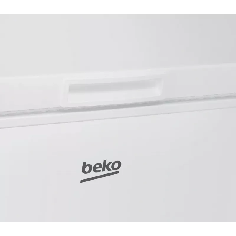 Chest freezer BEKO CF380EWN — 371 L, inverter compressor, E class, white