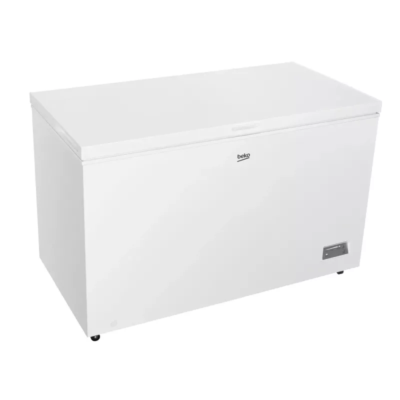 Chest freezer BEKO CF380EWN — 371 L, inverter compressor, E class, white