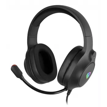 GENESIS NEON 213, Wired, Calls/Music, 20 - 20000 Hz, 302 g, Headset, Black
