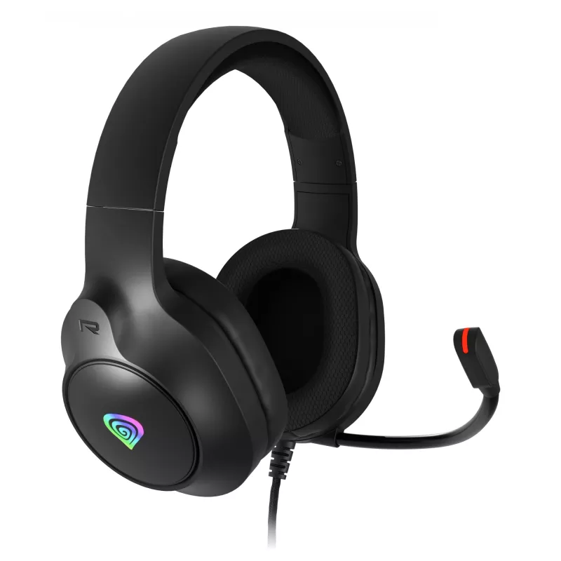 GENESIS NEON 213, Wired, Calls/Music, 20 - 20000 Hz, 302 g, Headset, Black