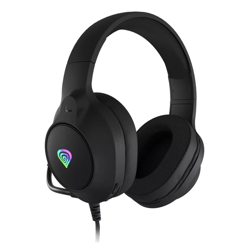 GENESIS NEON 213, Wired, Calls/Music, 20 - 20000 Hz, 302 g, Headset, Black