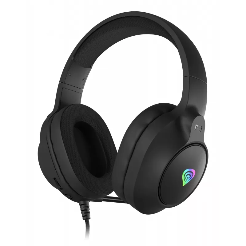 GENESIS NEON 213, Wired, Calls/Music, 20 - 20000 Hz, 302 g, Headset, Black