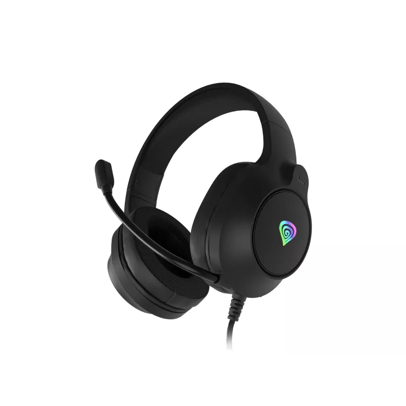 GENESIS NEON 213, Wired, Calls/Music, 20 - 20000 Hz, 302 g, Headset, Black