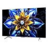 TV TCL 55T8C 55 inch QLED 4K Ultra HD, HDR10, Google TV, 144Hz, Direct-LED, 4×HDMI 2.1, Bluetooth/Wi‑Fi, Metallic