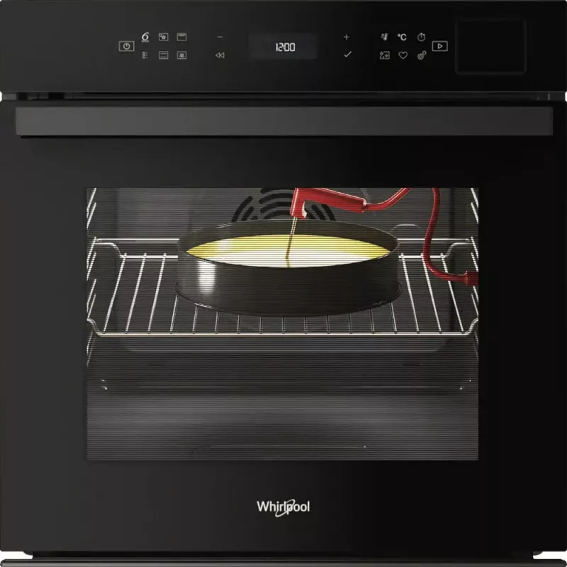 Built-in Oven Whirlpool WOI6A8FPT1SBA 73L Electric Black Touch Control