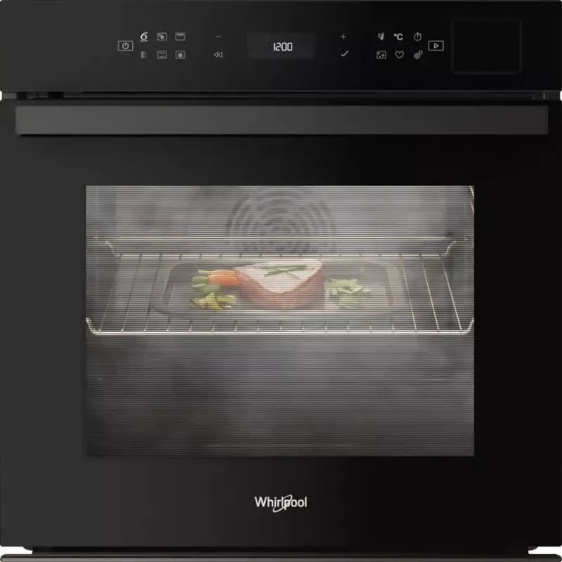 Built-in Oven Whirlpool WOI6A8FPT1SBA 73L Electric Black Touch Control
