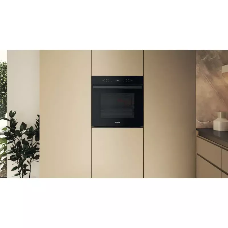 Built-in Oven Whirlpool WOI6A8FPT1SBA 73L Electric Black Touch Control