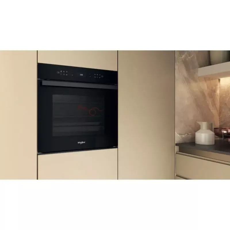 Built-in Oven Whirlpool WOI6A8FPT1SBA 73L Electric Black Touch Control