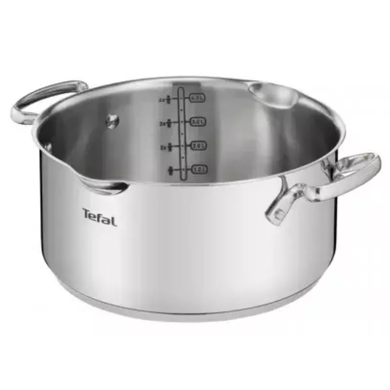 Saucepan Tefal DUETTO+ G7194355, 2 L, round stainless steel, 18 cm
