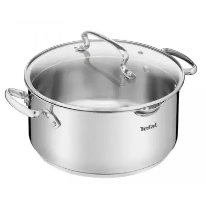 Saucepan Tefal DUETTO+ G7194355, 2 L, round stainless steel, 18 cm