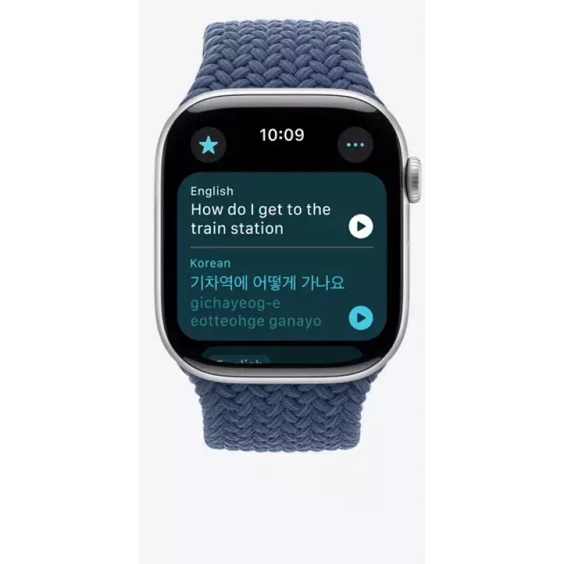 Smartwatch Apple Watch Ultra 2 GPS + Cellular 49mm Black Titanium Case with Black Titanium Milanese Loop - M