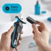 Foil shaver BRAUN Series 5 51-M1000s — 3-head, Wet & Dry, Li‑Ion built-in battery, Fast charge, Black/Blue