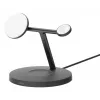 BELKIN Wireless Charging Stand - Boost Charge Pro - 3-in-1 With Qi2 15w - Black