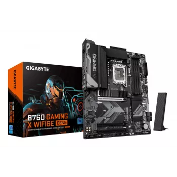 Motherboard GIGABYTE B760 GAMING X WIFI6E GEN5, Intel B760, LGA 1700, ATX, DDR5 up to 256GB, PCIe 5.0, Wi‑Fi 6E, 2.5Gb LAN