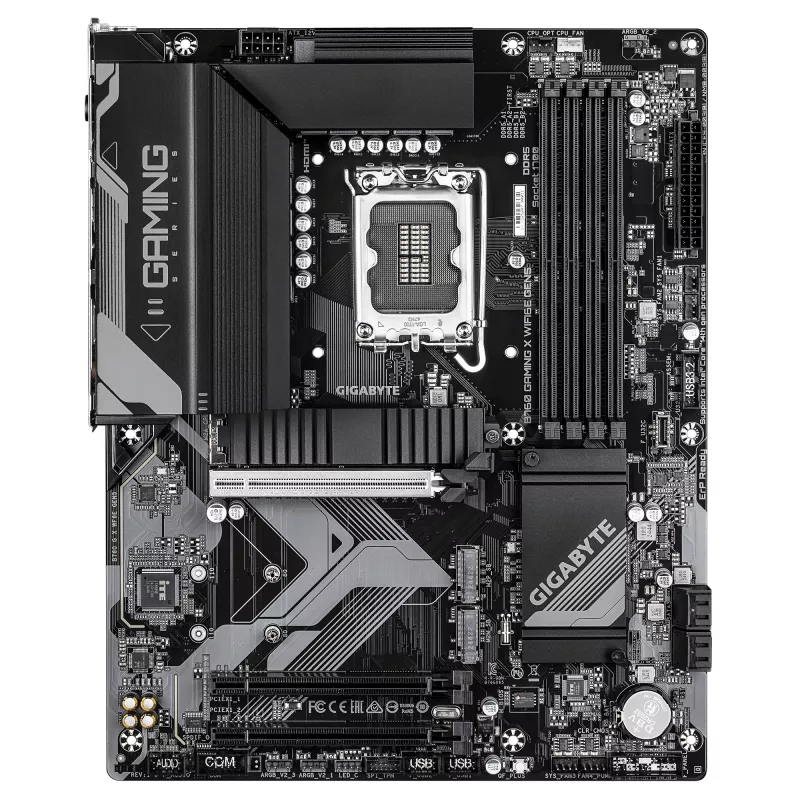 Motherboard GIGABYTE B760 GAMING X WIFI6E GEN5, Intel B760, LGA 1700, ATX, DDR5 up to 256GB, PCIe 5.0, Wi‑Fi 6E, 2.5Gb LAN
