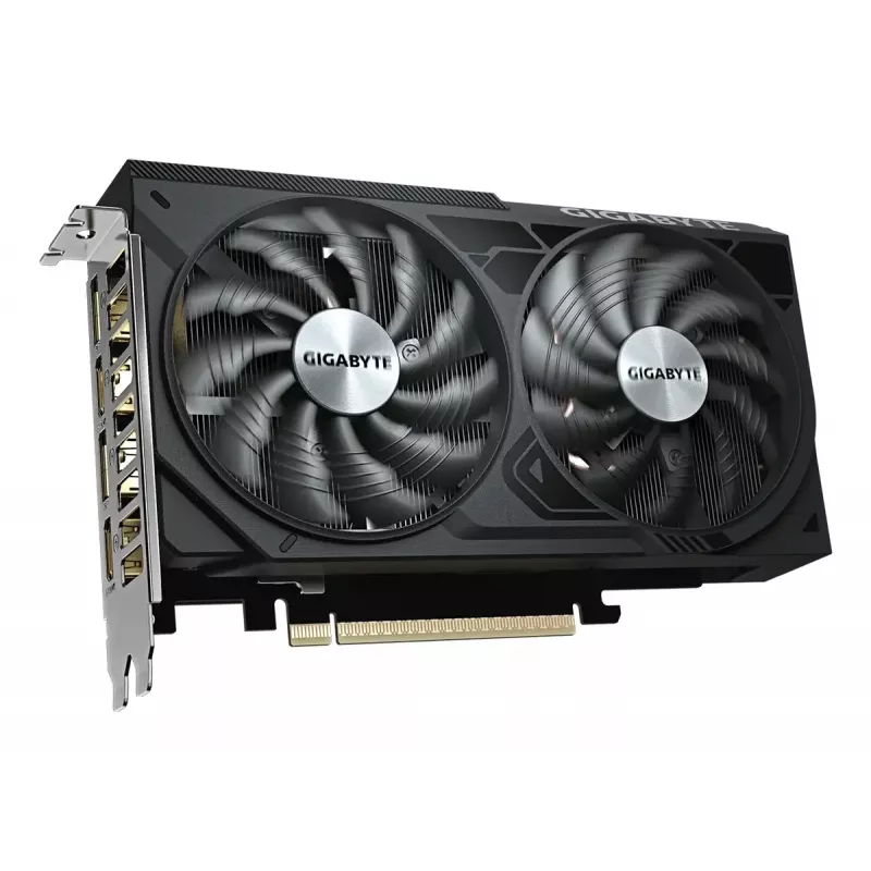 GIGABYTE GeForce RTX 5050 WINDFORCE OC V2 8G Graphics Card - 8GB GDDR6, 128bit, PCI-E 5.0, 2572MHz Core Clock, 2 x DP, 2 x HDMI, NVIDIA DLSS 4, GV-N5050WF2OCV2-8GD