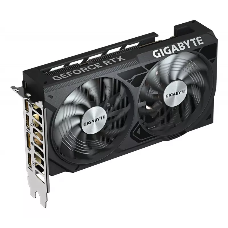 GIGABYTE GeForce RTX 5050 WINDFORCE OC V2 8G Graphics Card - 8GB GDDR6, 128bit, PCI-E 5.0, 2572MHz Core Clock, 2 x DP, 2 x HDMI, NVIDIA DLSS 4, GV-N5050WF2OCV2-8GD