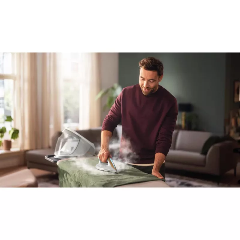 Philips 7000 series PSG7040/10 steam ironing station 2100 W 1.8 L SteamGlide Elite soleplate Gold, White
