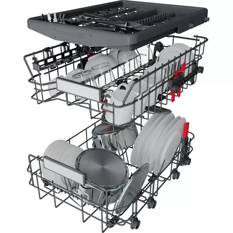 Whirlpool WSBO 3O34 PF X Semi built-in 10 place settings