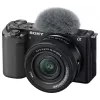 Sony ZV-E10 + E PZ 16-50mm F3.5-5.6 OSS II MILC 24.2 MP CMOS 6000 x 4000 pixels Black