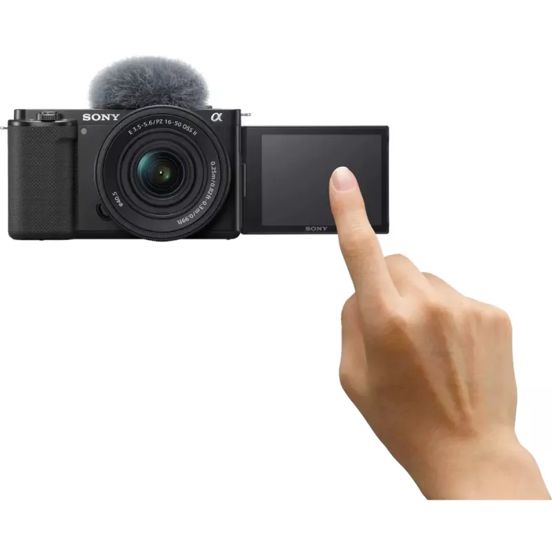 Sony ZV-E10 + E PZ 16-50mm F3.5-5.6 OSS II MILC 24.2 MP CMOS 6000 x 4000 pixels Black