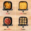 Tefal Easy Fry Mega EY855D10 fryer Single 7.5 L Stand-alone 2020 W Hot air fryer Black, Stainless steel