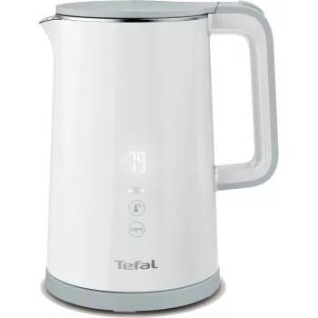 Electric kettle Tefal KO6931, 1.5 L, 1800 W, white, 5 temp settings, keep-warm 30 min