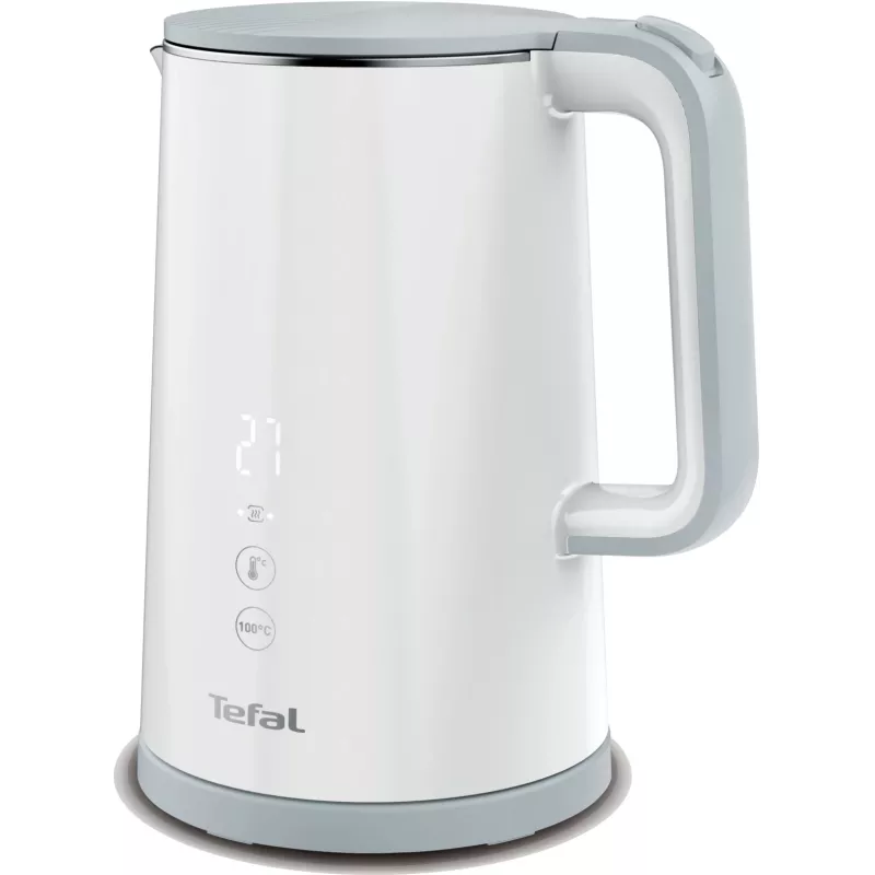 Electric kettle Tefal KO6931, 1.5 L, 1800 W, white, 5 temp settings, keep-warm 30 min