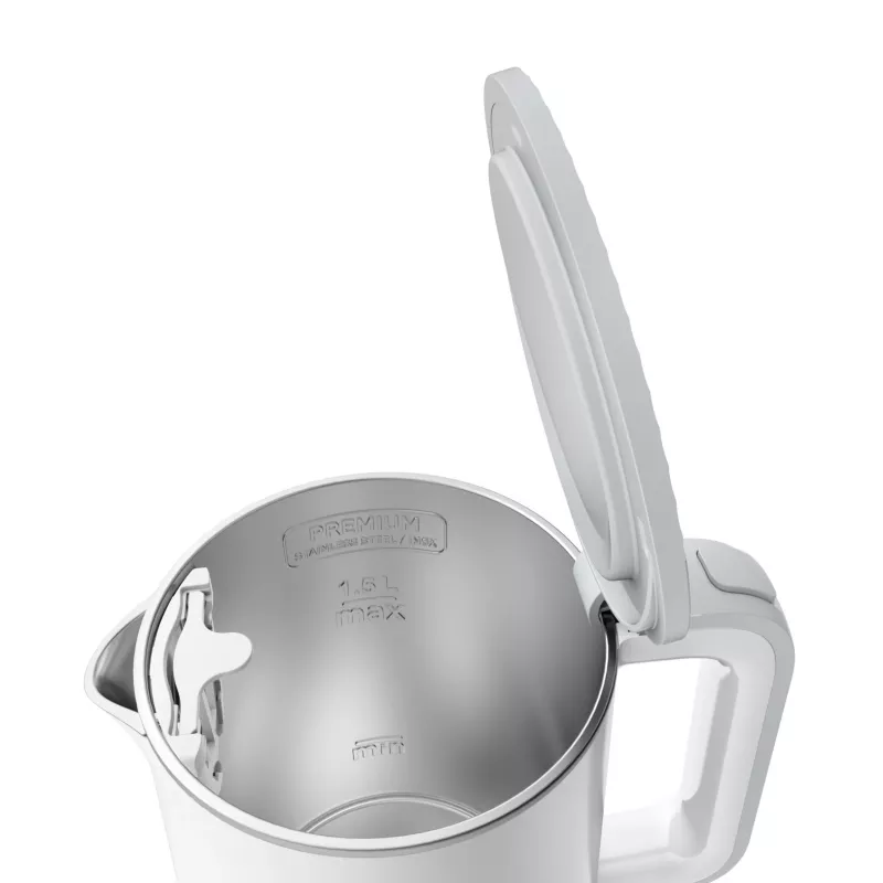 Electric kettle Tefal KO6931, 1.5 L, 1800 W, white, 5 temp settings, keep-warm 30 min