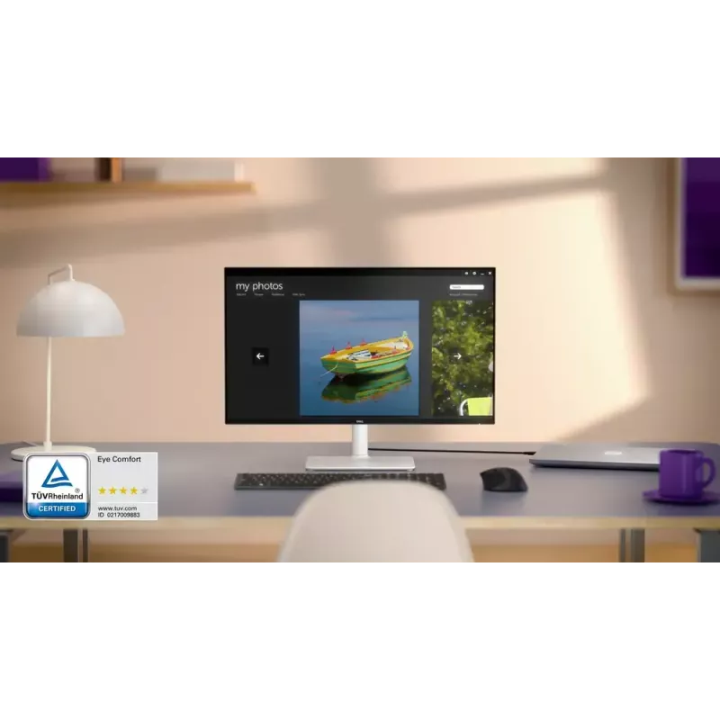 DELL Plus S2725DC computer monitor 68.6 cm (27 inch) 2560 x 1440 pixels Quad HD LCD White