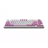 MSI FORGE GK600 TKL WIRELESS VIOLET keyboard Gaming USB + Bluetooth QWERTY UK English Pink, Violet, White