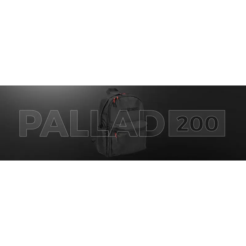 Gaming backpack Genesis GENESIS Palladium 200 — Black, polyester, 140×280×400 mm