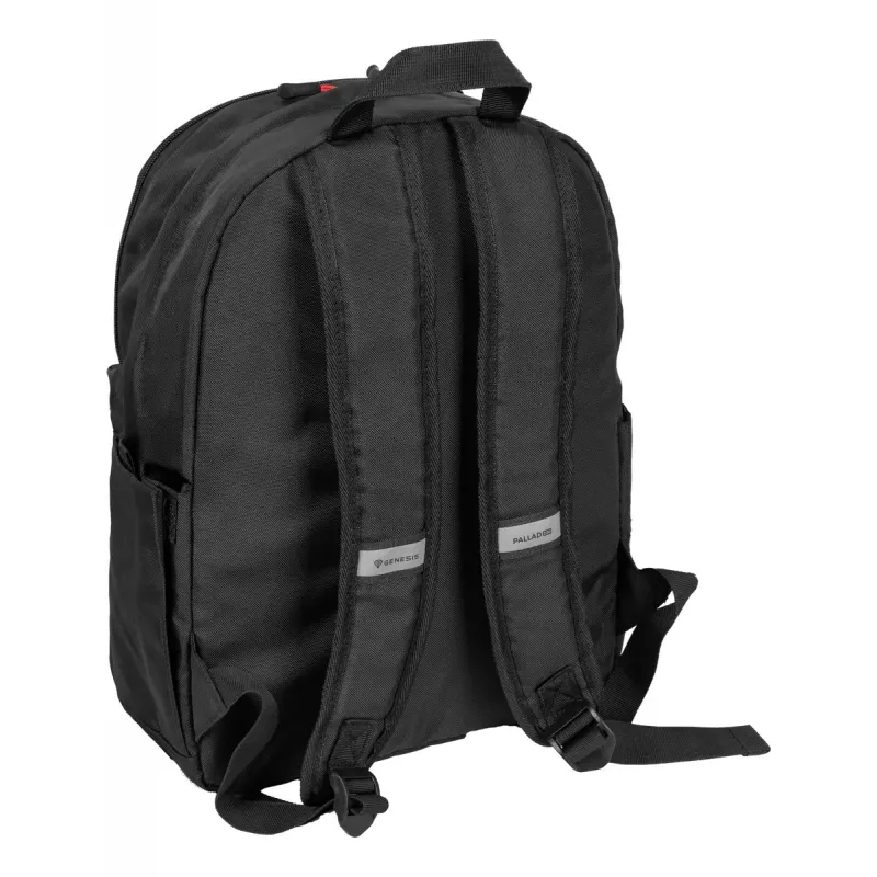 Gaming backpack Genesis GENESIS Palladium 200 — Black, polyester, 140×280×400 mm