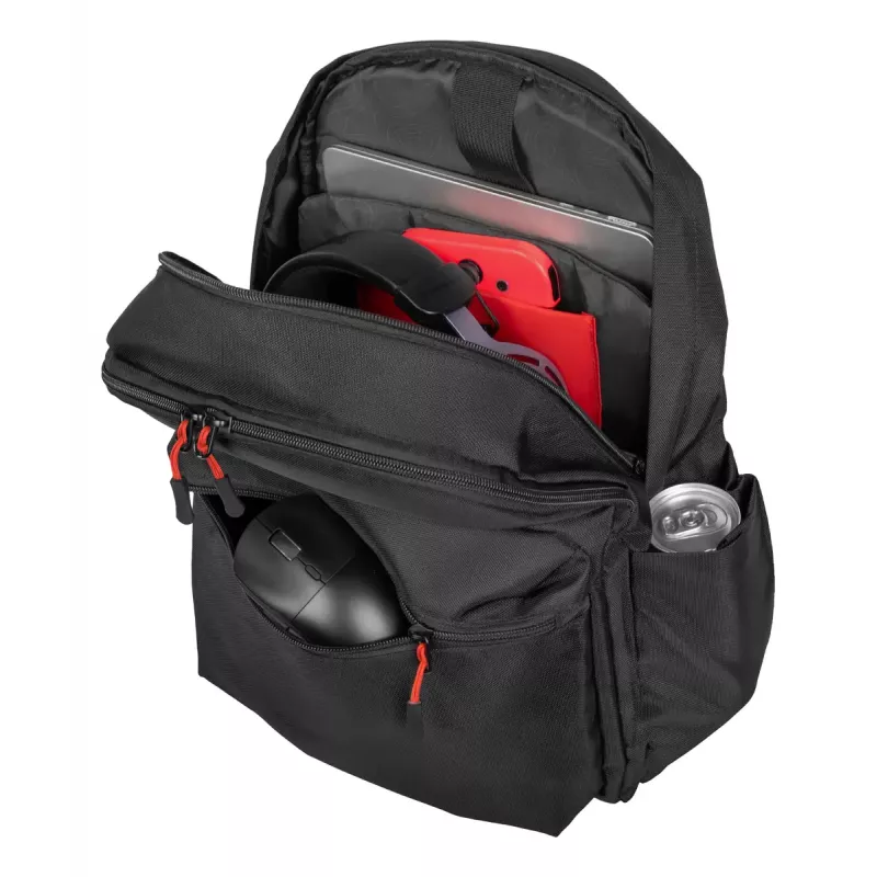 Gaming backpack Genesis GENESIS Palladium 200 — Black, polyester, 140×280×400 mm