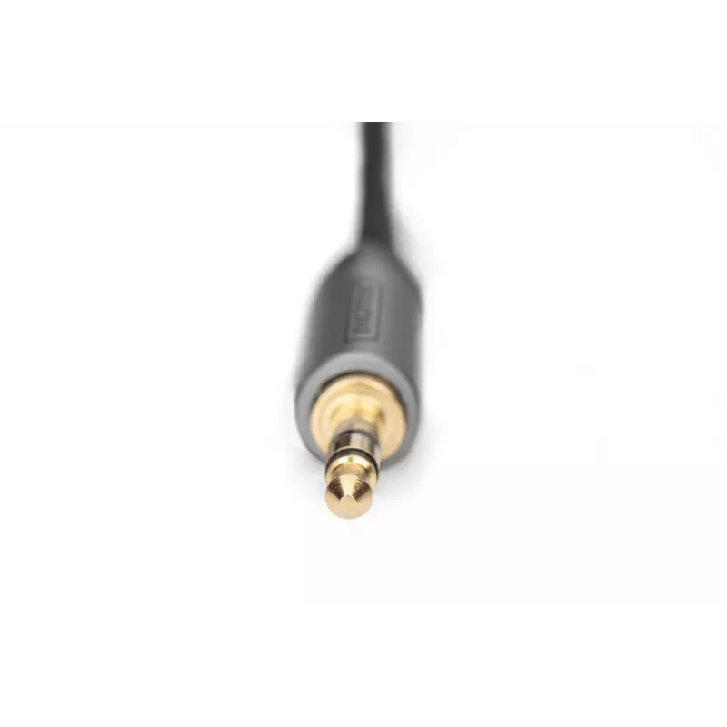 Audio adapter cable Digitus DB-510330-010-S 3.5 mm to RCA 1m Black