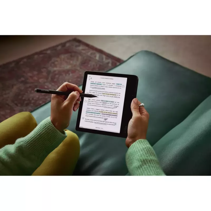 E-book reader Kobo Libra Colour 7 inch E Ink Kaleido, 32 GB, Wi‑Fi, Bluetooth, Waterproof, White