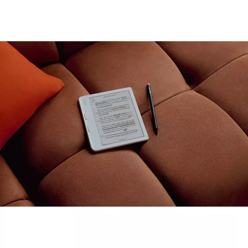 E-book reader Kobo Libra Colour 7 inch E Ink Kaleido, 32 GB, Wi‑Fi, Bluetooth, Waterproof, White