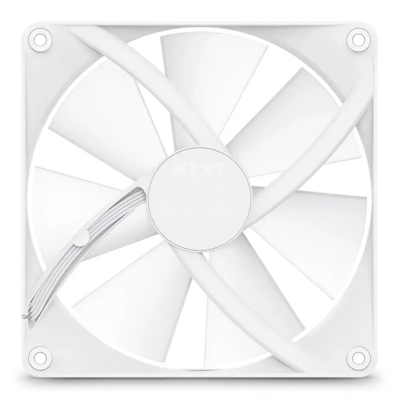 Fan NZXT F140 RGB Core 14 cm White 500-1500 RPM Fluid Dynamic Bearing