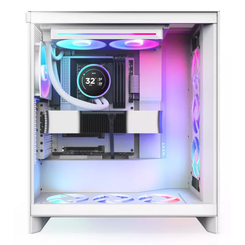 All-in-one liquid cooler NZXT Kraken Elite 280 RGB 14 cm White