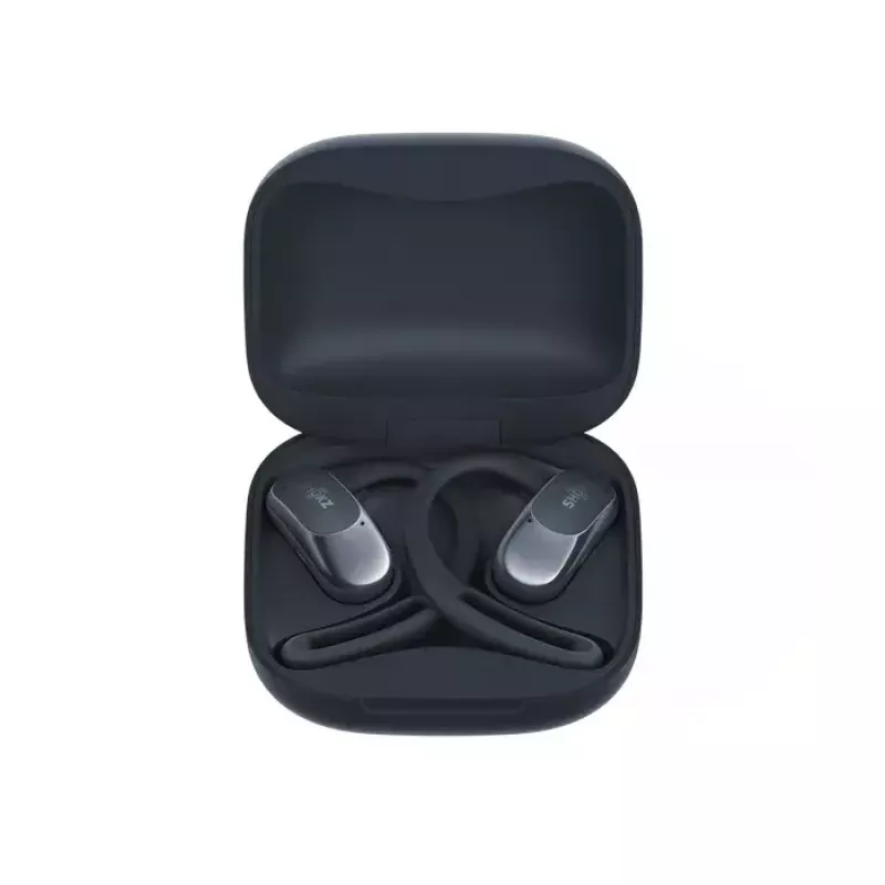 SHOKZ OpenFit Air Headset Wireless Ear-hook Calls/Music/Sport/Everyday Bluetooth Black