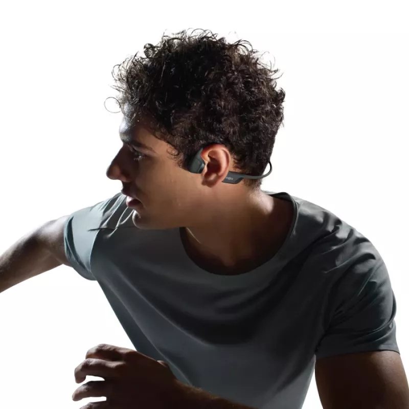 Headset Shokz OpenRun Pro 2 binaural wireless ear-hook headset, IP55, 12 h playback, Bluetooth 5.3, 150 mAh, black