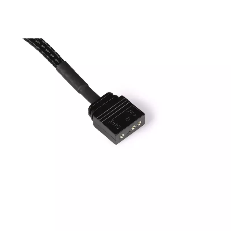 RGB splitter cable Alphacool 18704 Black 150mm 5V